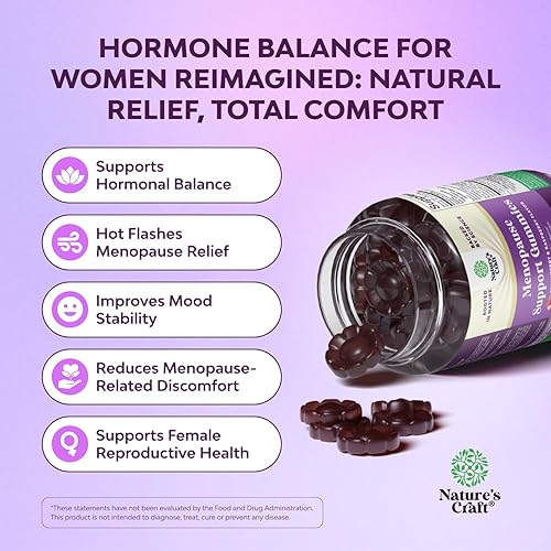 Miniatura 10 de Suplemento completo de hierbas para la menopausia para mujeres, multibeneficio, alivio de la menopausia, equilibrio hormonal para mujeres para