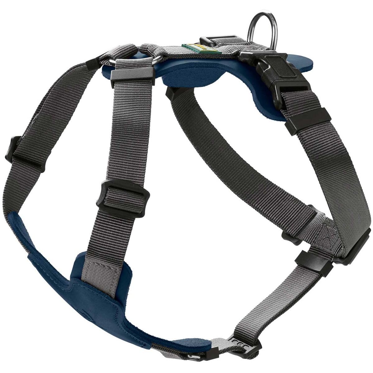 Vaisselle HUNTER Aalborg pour chien bicolore bleu foncé et gris