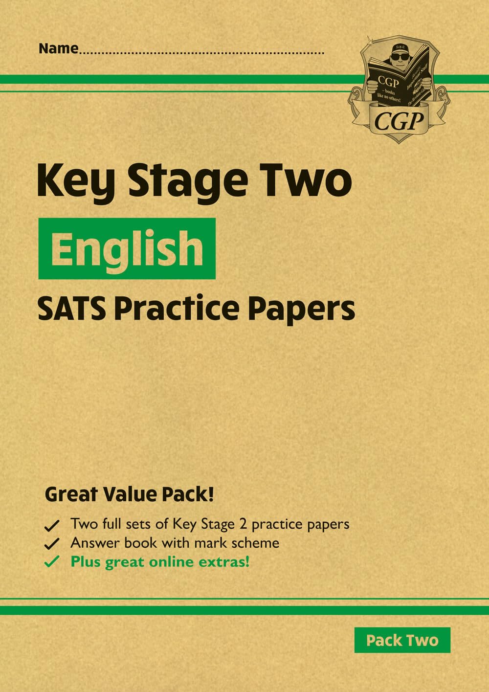 New KS2 English SATS Practice Papers: Pack 2 - for the 2022 tests (with free Online Extras)