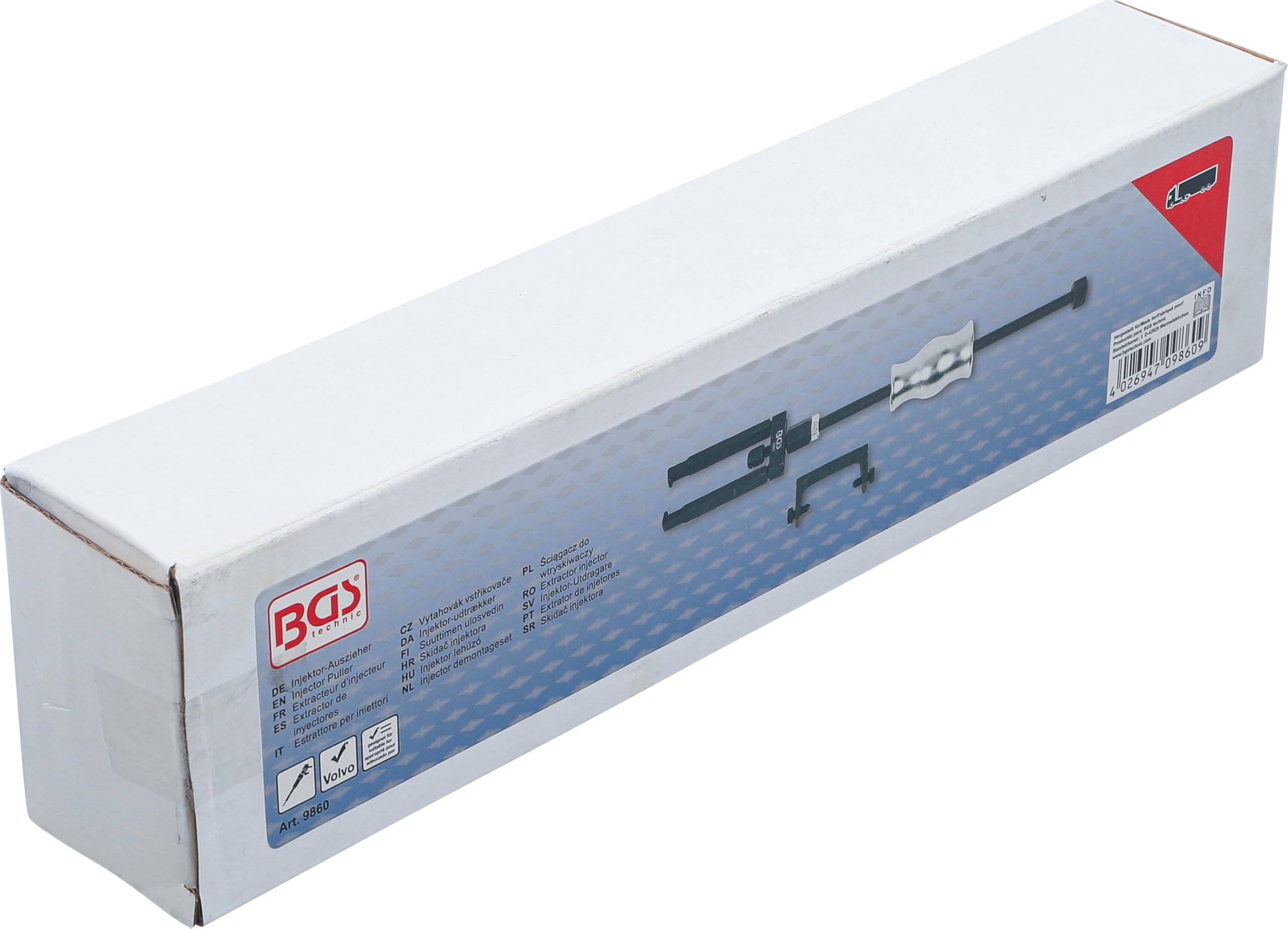 BGS 9860 | Estrattore per iniettori | per Volvo camion FM12 / FM440 / FH500