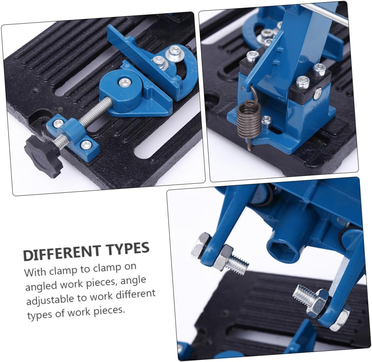 Angle Grinder Stand Cutting Machine Support Angle Fixed Bracket Desktop Cutting Base Metal Holder for Power Tool Accessories
