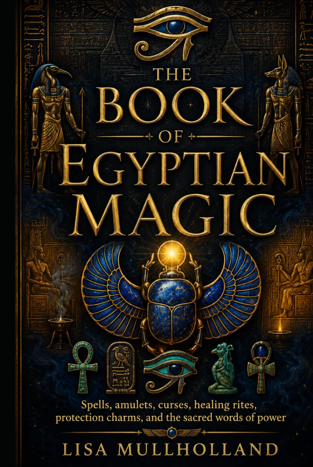 The Book of Egyptian Magic: Spells, amulets, curses, healing rites, protection charms, and the sacred words of power