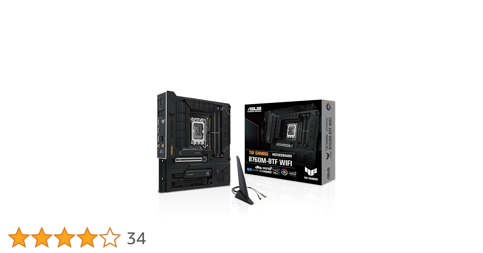 Amazon | TUF Gaming B760M-BTF WiFi Intel B760 (LGA 1700
