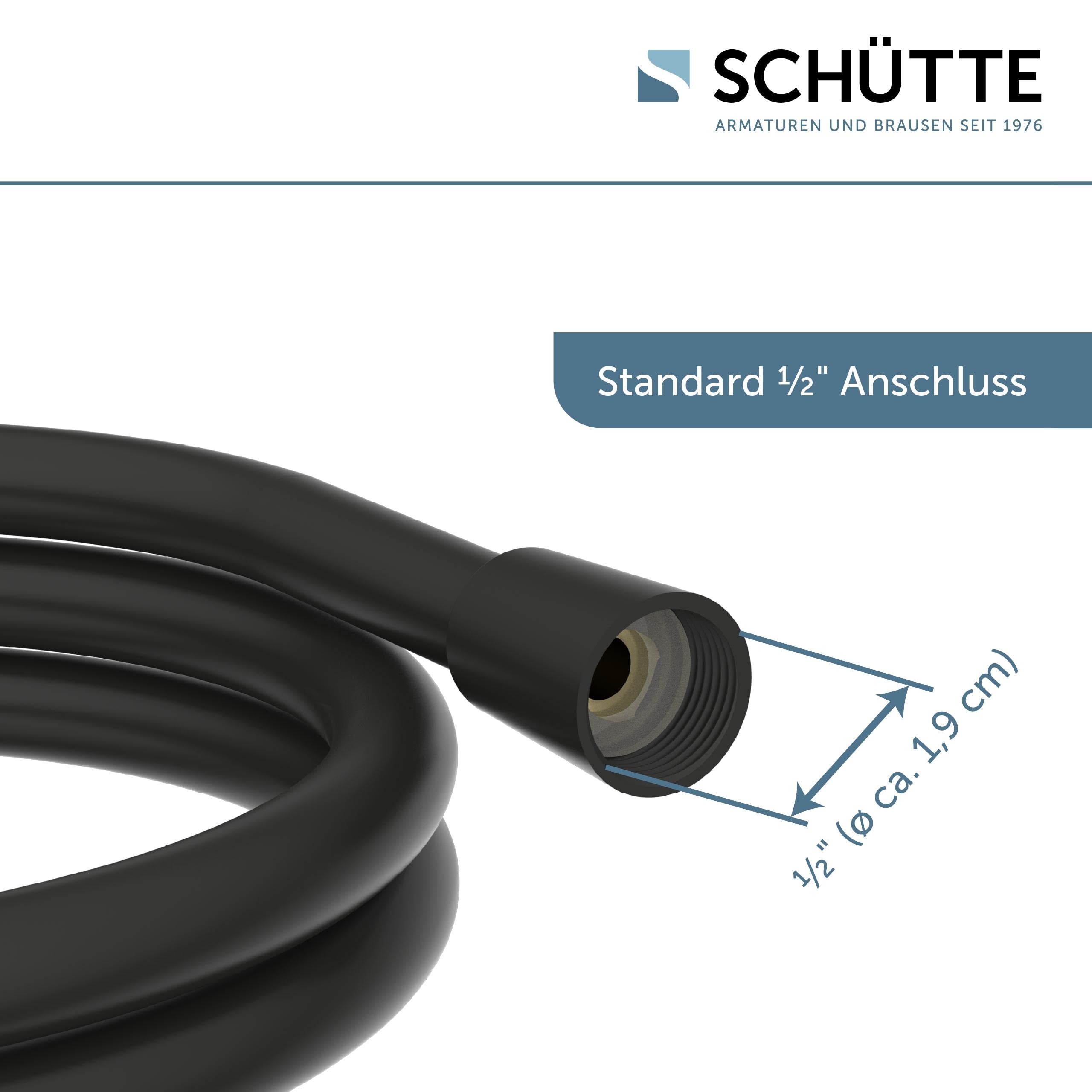 Schütte 63877 Black 1.5 m Twist Protection 150 cm Length Made of Plastic - Image 4
