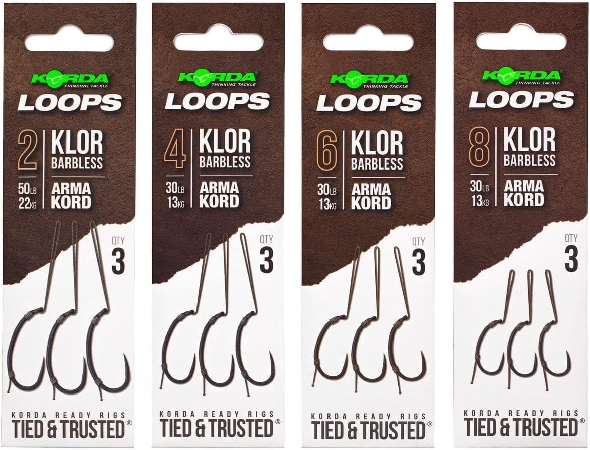 KordaKlor Barbless Loop Rigs