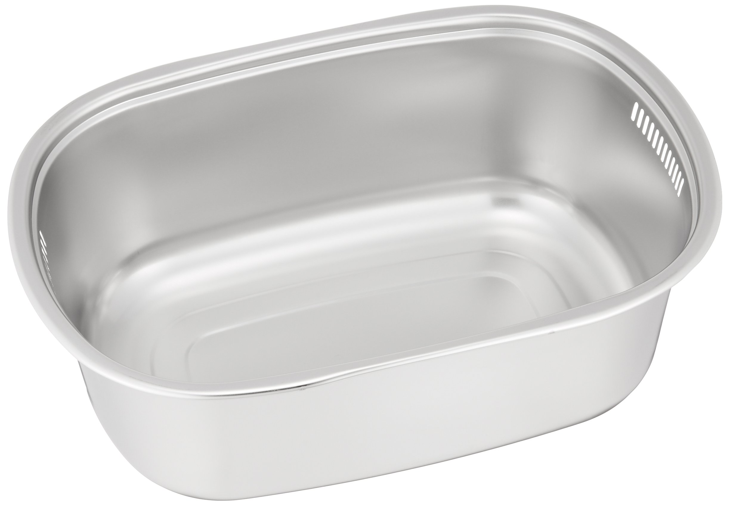 Amazon｜遠藤商事 TKG 洗い桶 小判型 (外寸)幅×奥行×高さ(mm)375×263 
