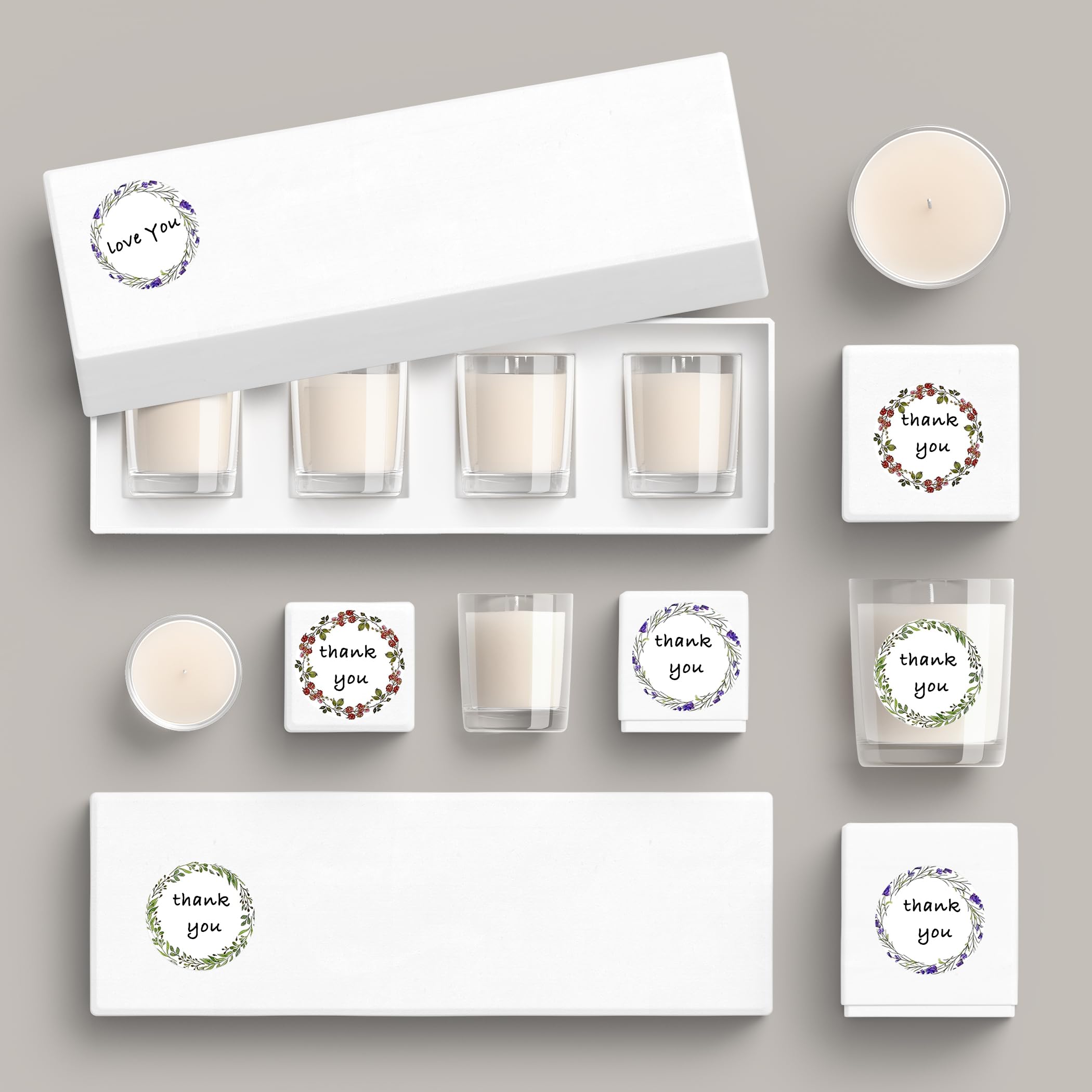 Etiquetas de conservas para tarros y tapas, etiquetas redondas de 2 pulgadas para tarros, recipientes de alimentos, botellas, velas, tarros de especias (500 unidades, blanco)
