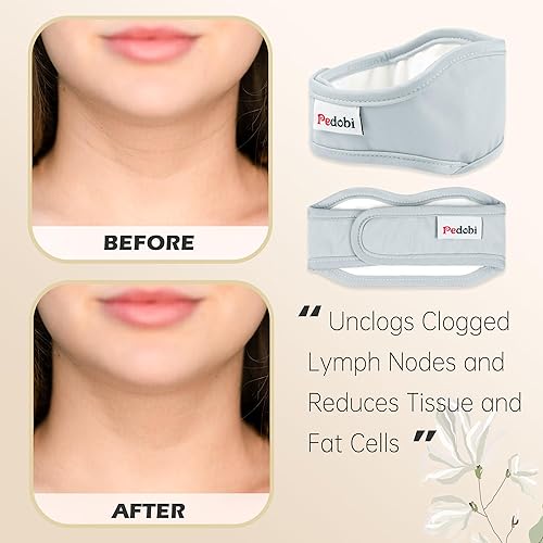 Miniatura 5 de Pedobi Paquete de aceite de ricino reutilizable orgánico para desintoxicación del hígado, menos desorden, correa elástica, algodón suave, antifugas