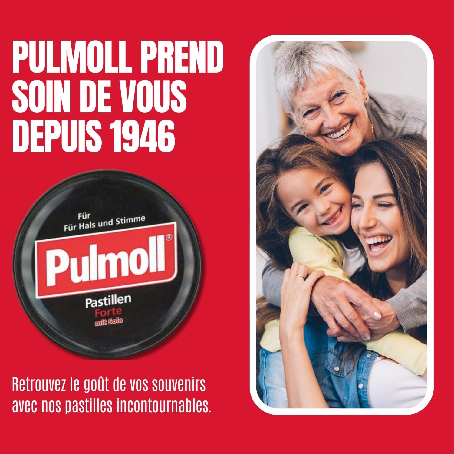 Barquette Pulmoll x10 | Format économique | Depuis 1946 (Forte)