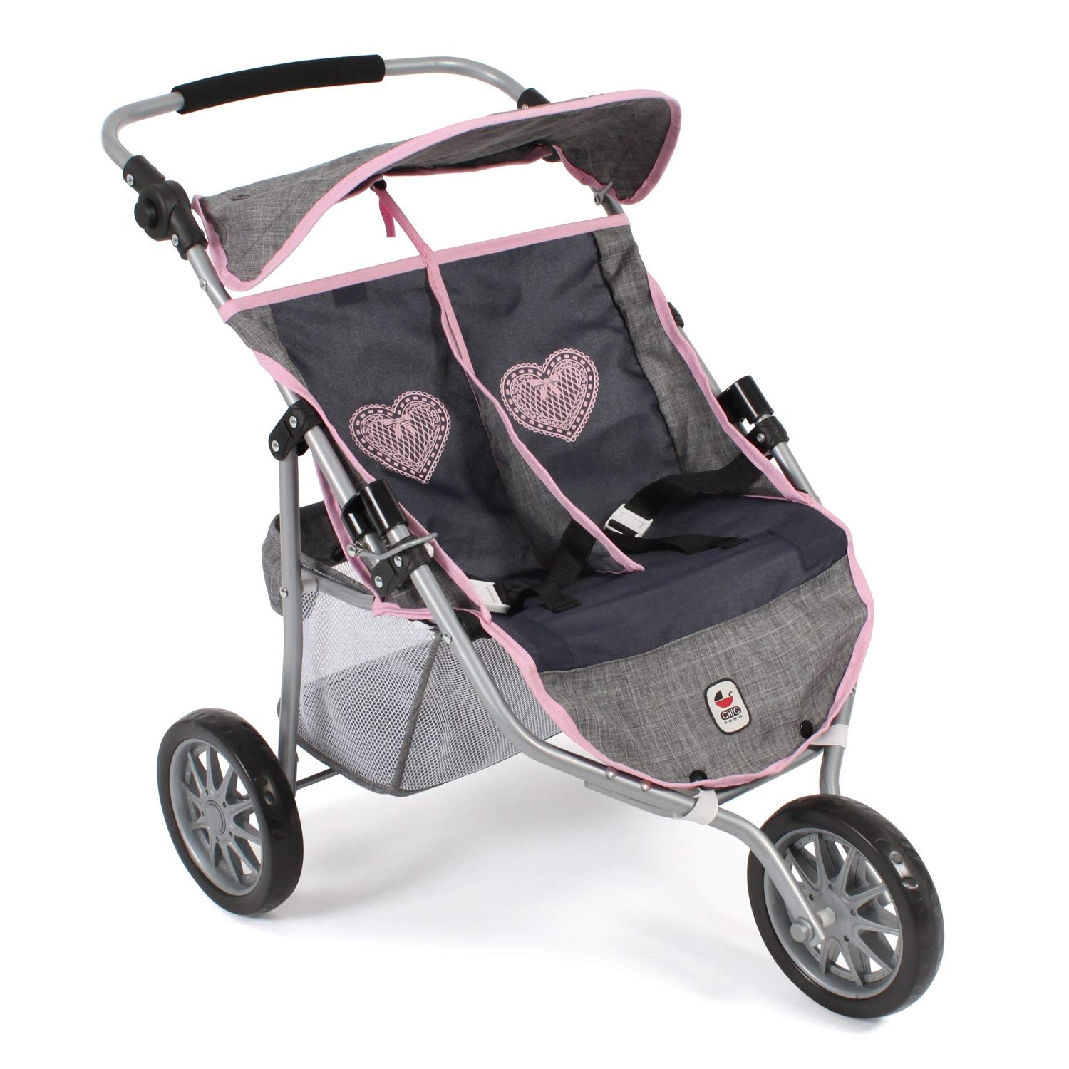 Berceur Automatique De Poussette - 2 Modes De Balancement - Télécommande Et Minuterie Réglable - Pour Roues <5 Cm