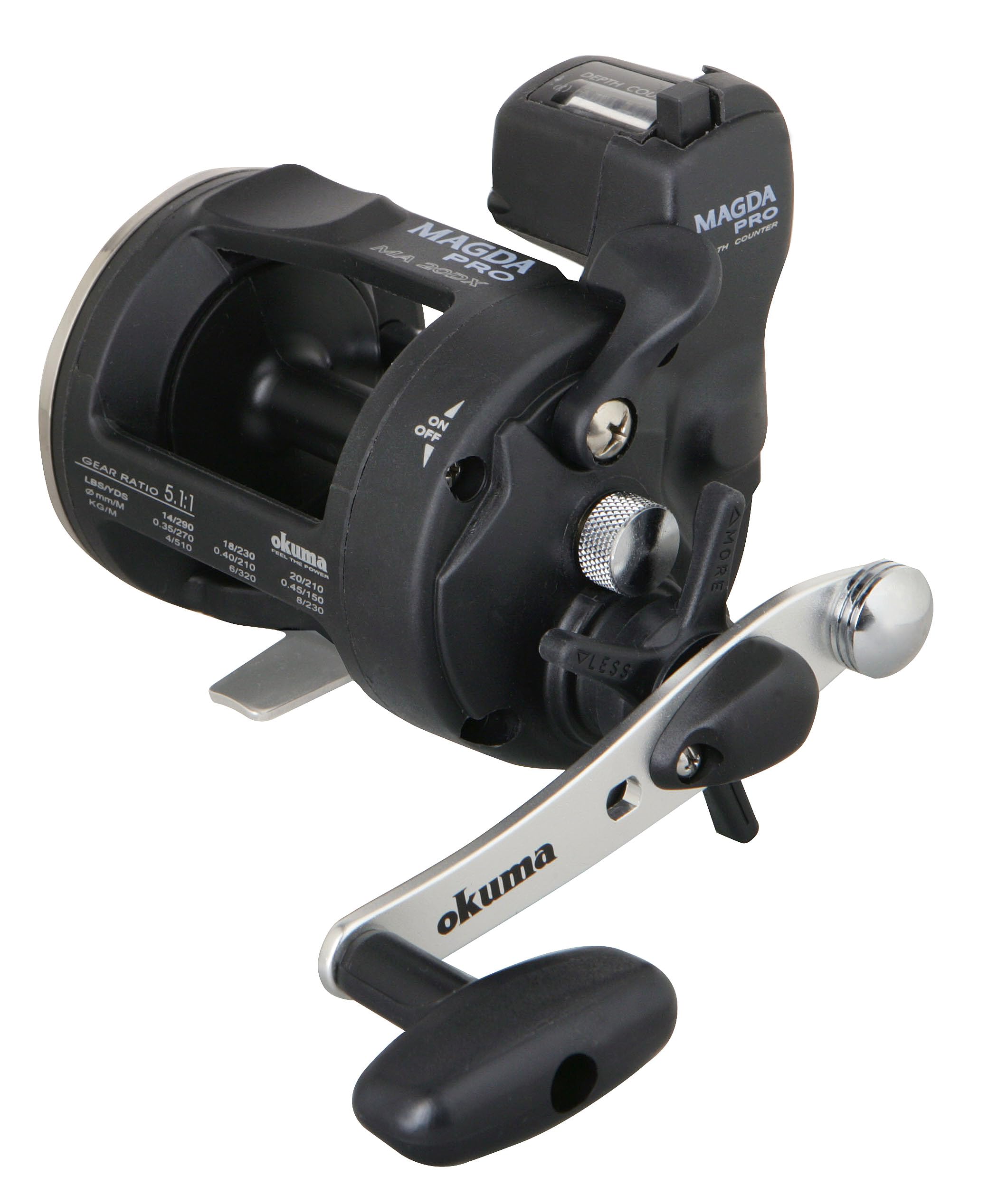 Okuma Magda 20DX Line Counter Reel Fishing Reel Corrosion-resistant