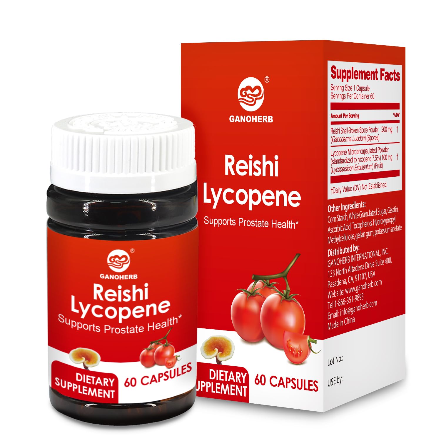GANOHERB Lycopene Reishi