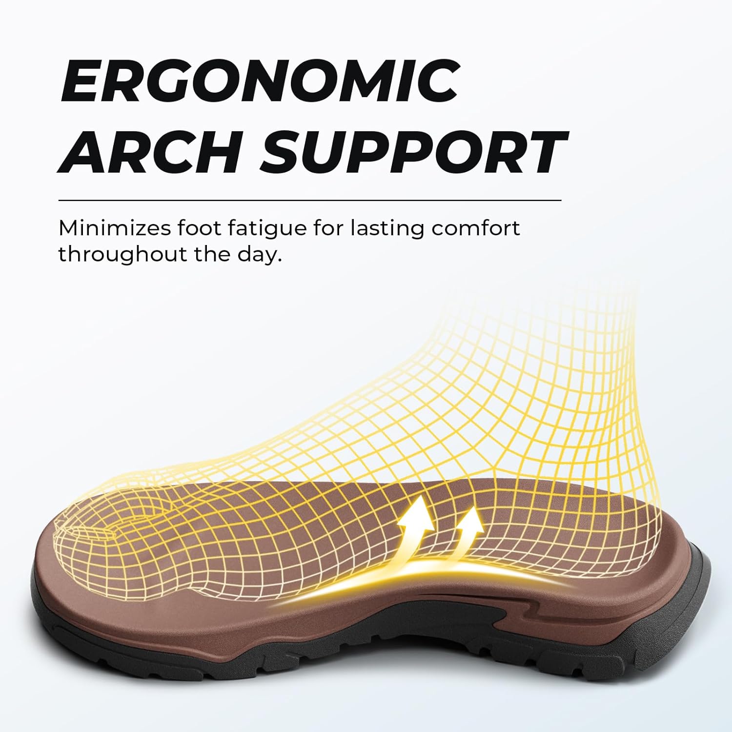 FitVille Wide Sandals for Men Comfortable Orthopedic Athletic Sandals with Arch Support Lightweight Breathable Hiking Sandals for Outdoor Beach Travel