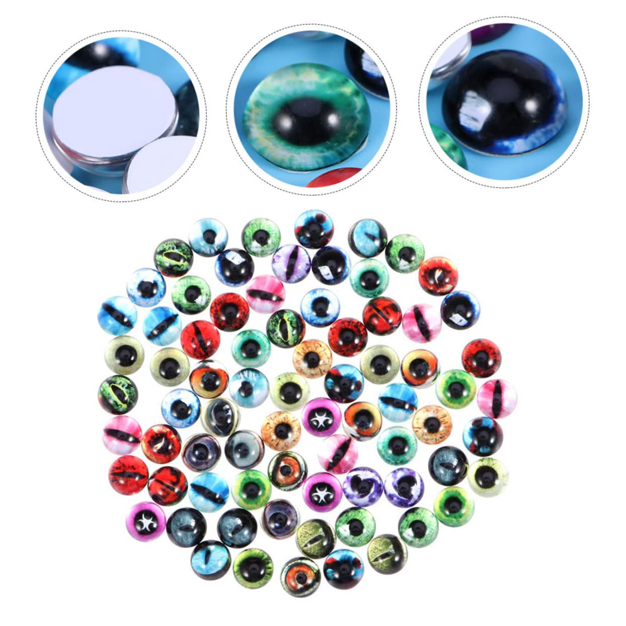 DOITOOL 3 Set Perline Perline Decorative Per Fai Da Te Resistente All Usura Per Creazioni Artigianali E Accessori Per 100 Pezzi * 3
