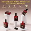 Perfume de Feromonas PUREU para Mujer, Aceite de Perfume de Feromonas de Larga Duración Ámbar Negro Vainilla Perfume Roll On 0.34FL OZ/10ML Tamaño de Viaje Fragancia de Aceite Esencial Eau De Parfum, Hecho en EE. UU. Ámbar Negro 0.34 Fl Oz (Paquete de 1) 7