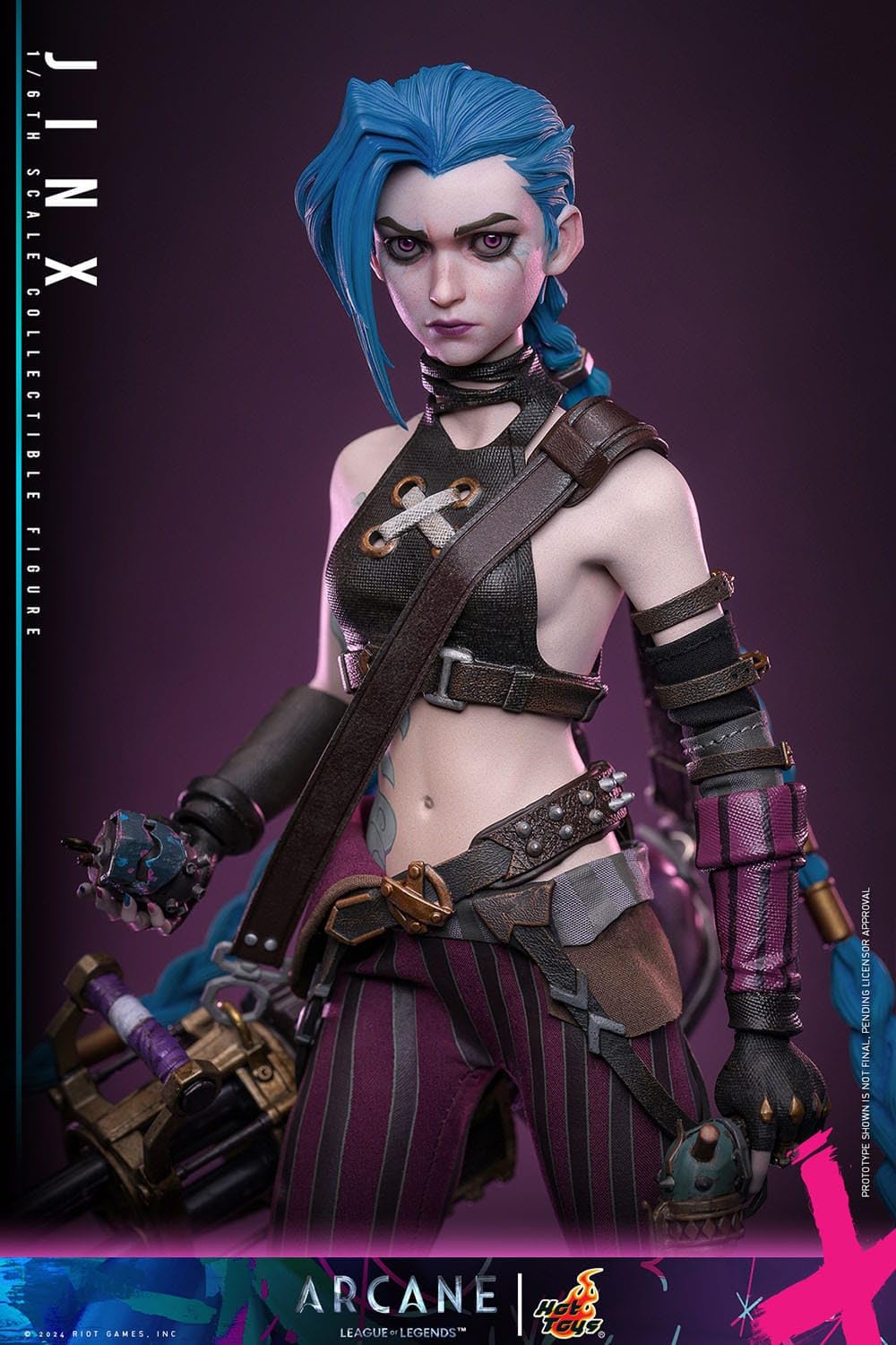 Hot Toys TMS137 LOL: Arcane Jinx 1/6 Scale Collectible Figure