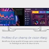 Dell U2724DE UltraSharp Thunderbolt 27" QHD (2560x1440) Écran PC, 120Hz, IPS Black, 5ms, 98% DCI-P3, 2X Thunderbolt, 2X USB-C, 2X DisplayPort, HDMI, 4X USB, RJ45, Garantie 3 Ans, Argent - 6