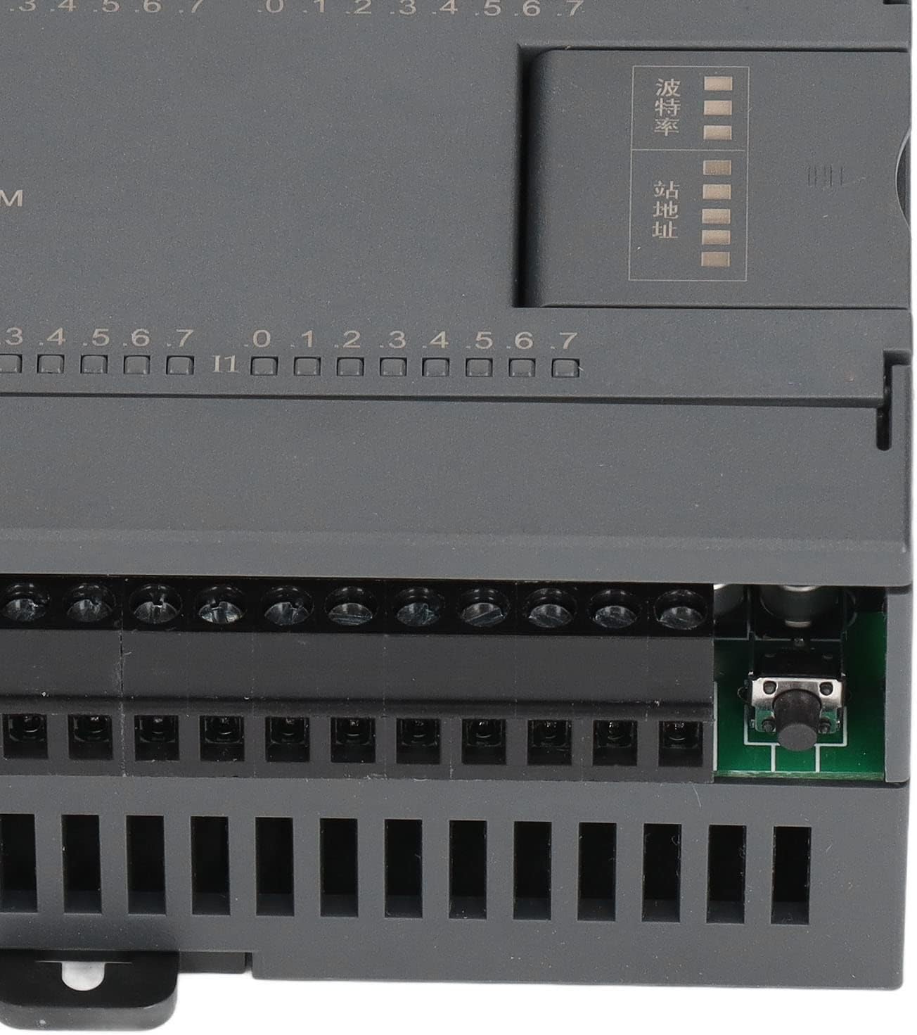 PLC Controller 16 Channel Transistor Output RS485 IO Control Board DC 24V Industrial Control Panel for Equipment Automation Signal Acquisition