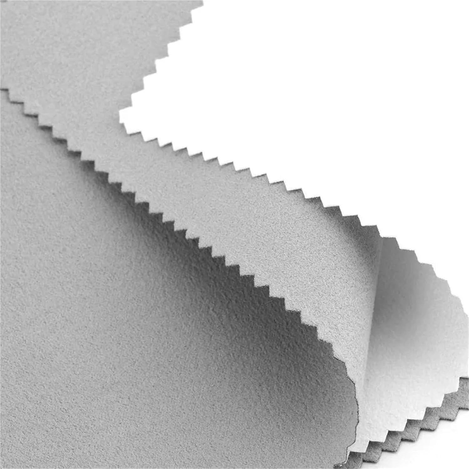 Jewelry Cleaning Cloth 6pcs Large Size 4-Layer Grey Silver Jewelry Cleaning Cloth for Polishing