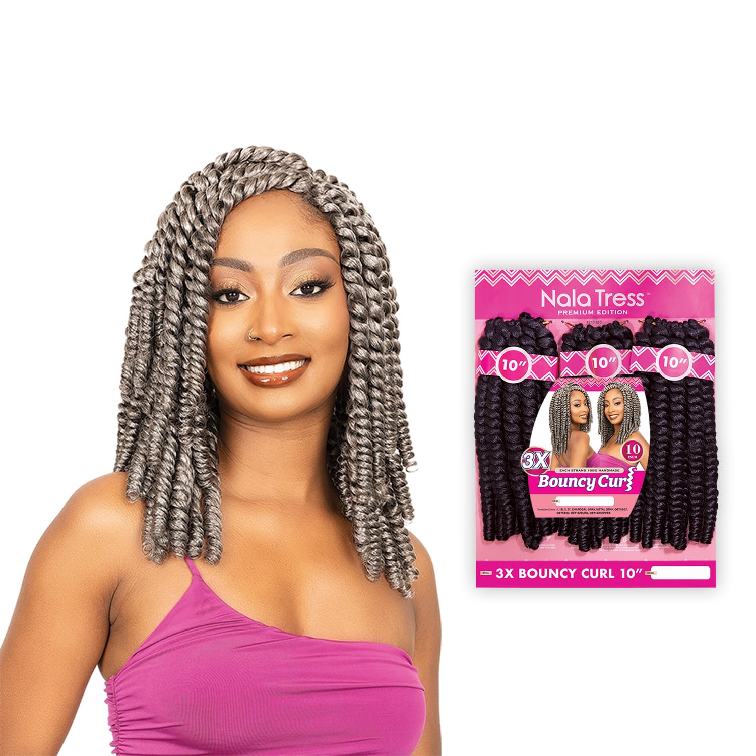Amazon.com : Janet Collection Crochet Braids Nala Tress 3X Bob