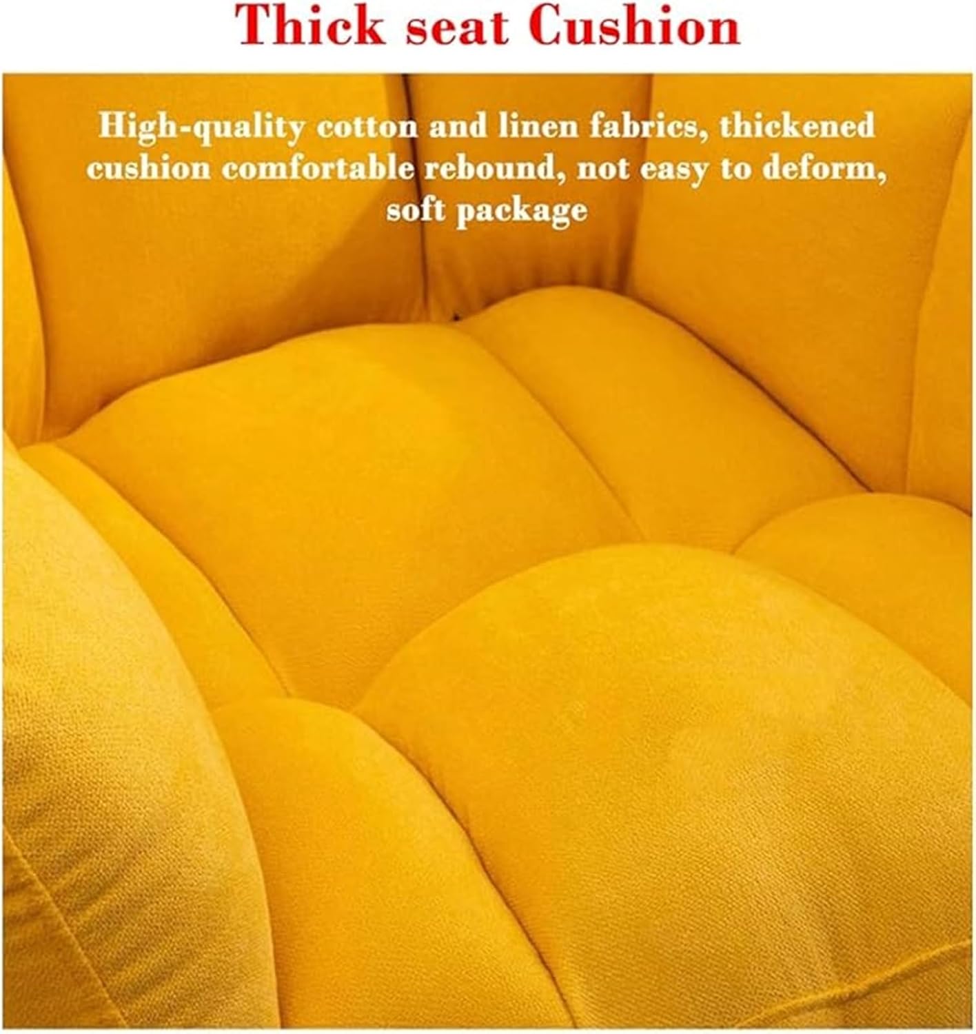 LSLYTQ Rocker Glider Chair with Ottoman Rocking Chair Living Room Armchair Mid Century Fabric Recliner Chair,Leisure Sofa Side Chair,Sled Principles