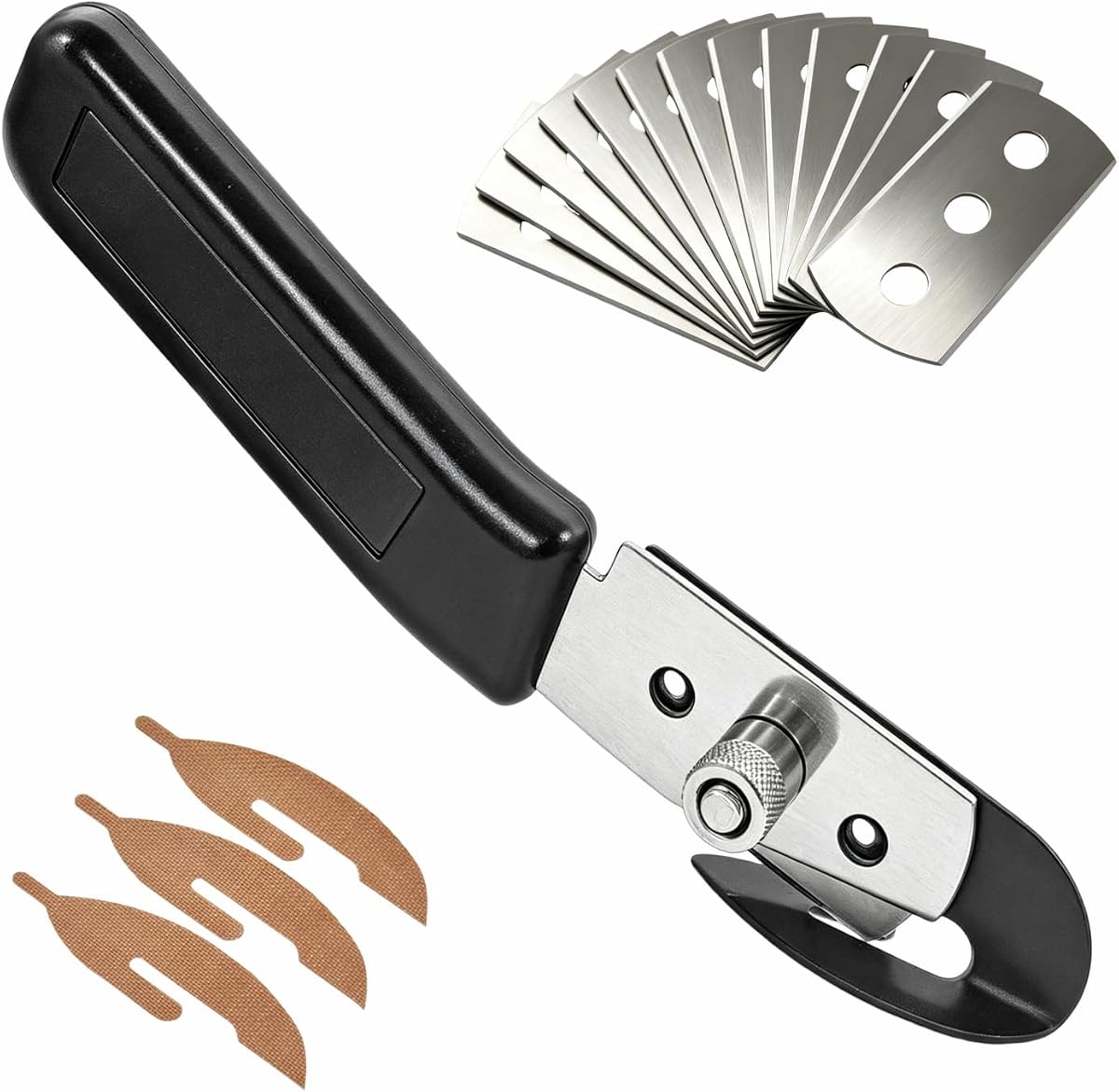 Aluminum Hidden Blade Cutting Knife, Vinyl Backing Paper Liner Slitter