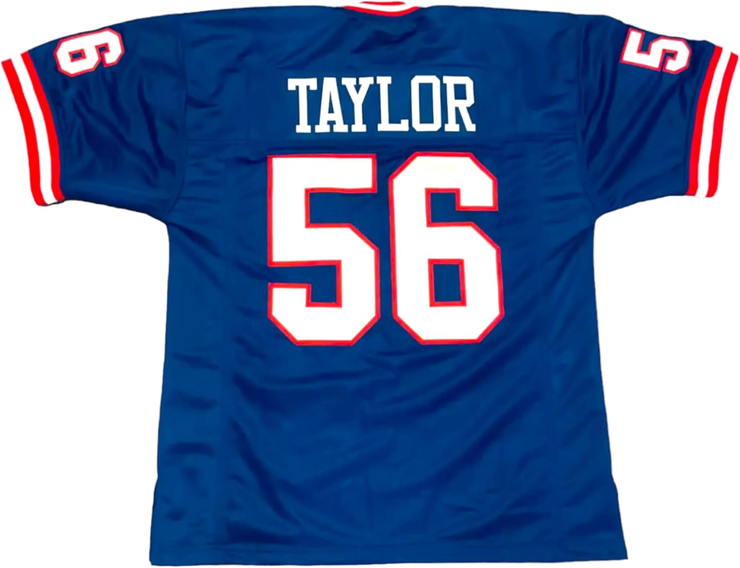 Lawrence Taylor Blue Jersey Stitched Custom Football New No Brand/Logos Youth Sizes