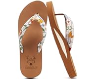 Womens Arch Support Flip Flops Ladies Comfort Lightweight Soft Yoga Mat Cushion Walking Thong Sandals