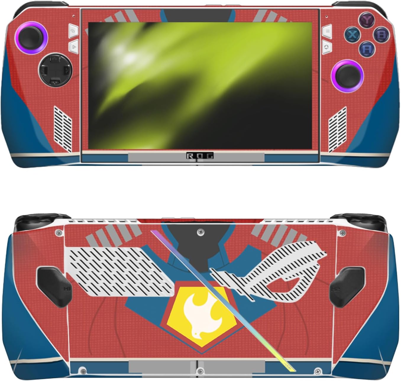 Head Case Designs Officially Licensed Peacemaker: Television Series Costume Graphics Vinyl Sticker Skin Decal Cover Compatible with Asus ROG Ally