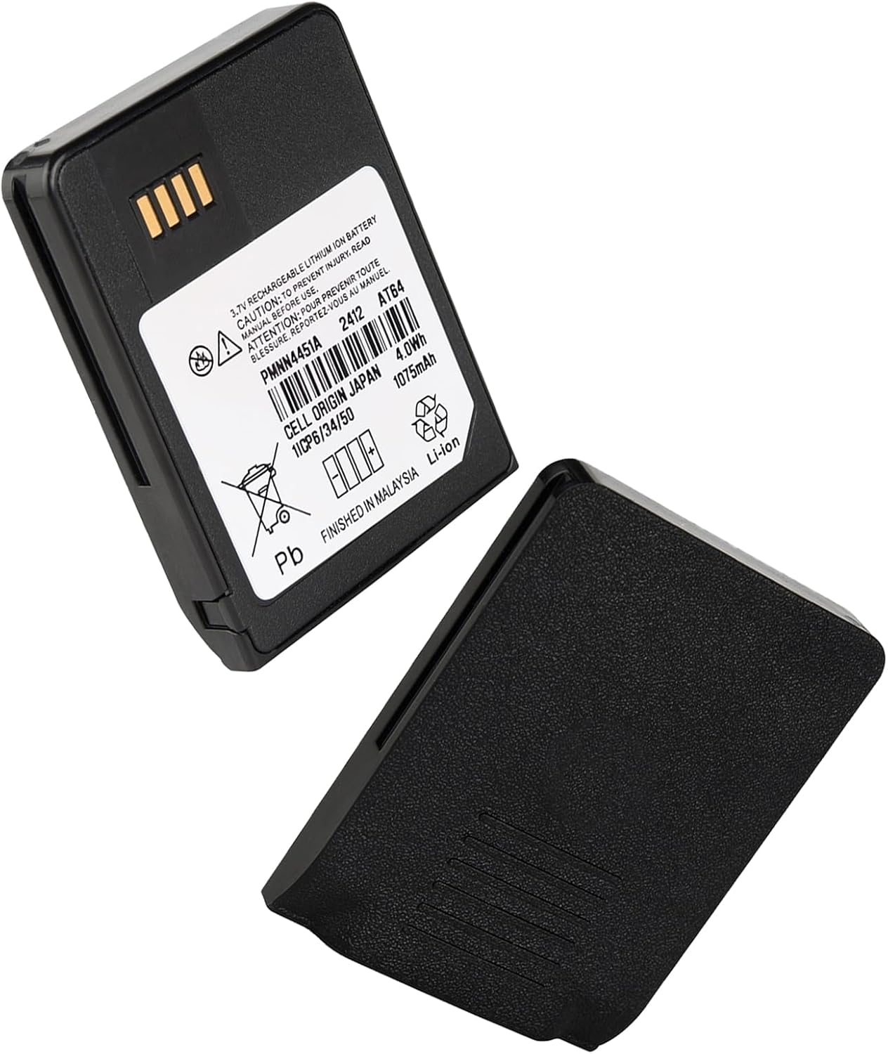 (2 Pack) PMNN4451 PMNN4451A Battery Compatible for Motorola Minitor VI Minitor 6 Battery - Image 3