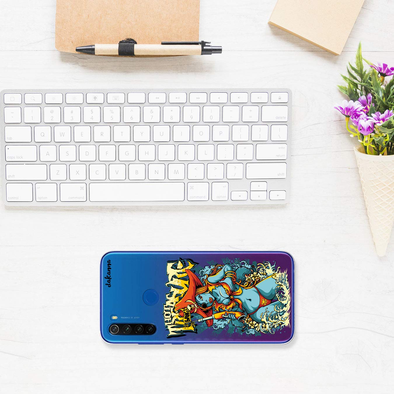 Custodia Compatibili con [Xiaomi Redmi Note 8T] Sfondo