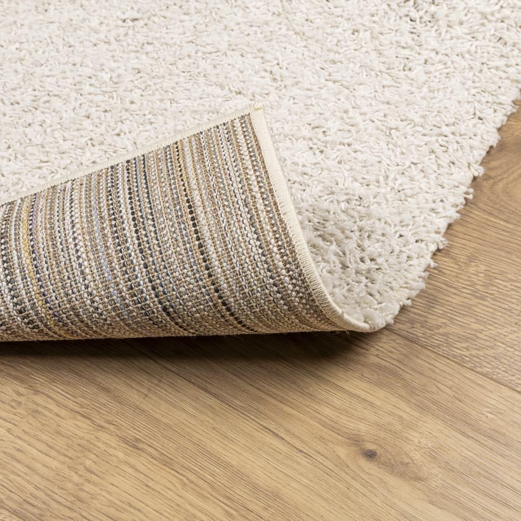 Tappeto Shaggy a pelo lungo, moderno, 120 x 170 cm, in morbido polipropilene, per soggiorno, camera da letto, certificato Oeko-TEX, pieghevole
