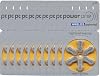 Power one Hörgerätebatterien Typ 10 gelb, Batterien 60 Stück Vorratspack, wireless approved, Größe p10 für Hörgeräte und Hörhilfen, high hearing level, quecksilberfrei, Made in Germany
