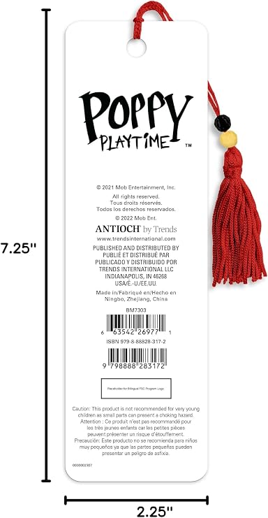 Poppy's Playtime - Big Three Premier Bookmarks