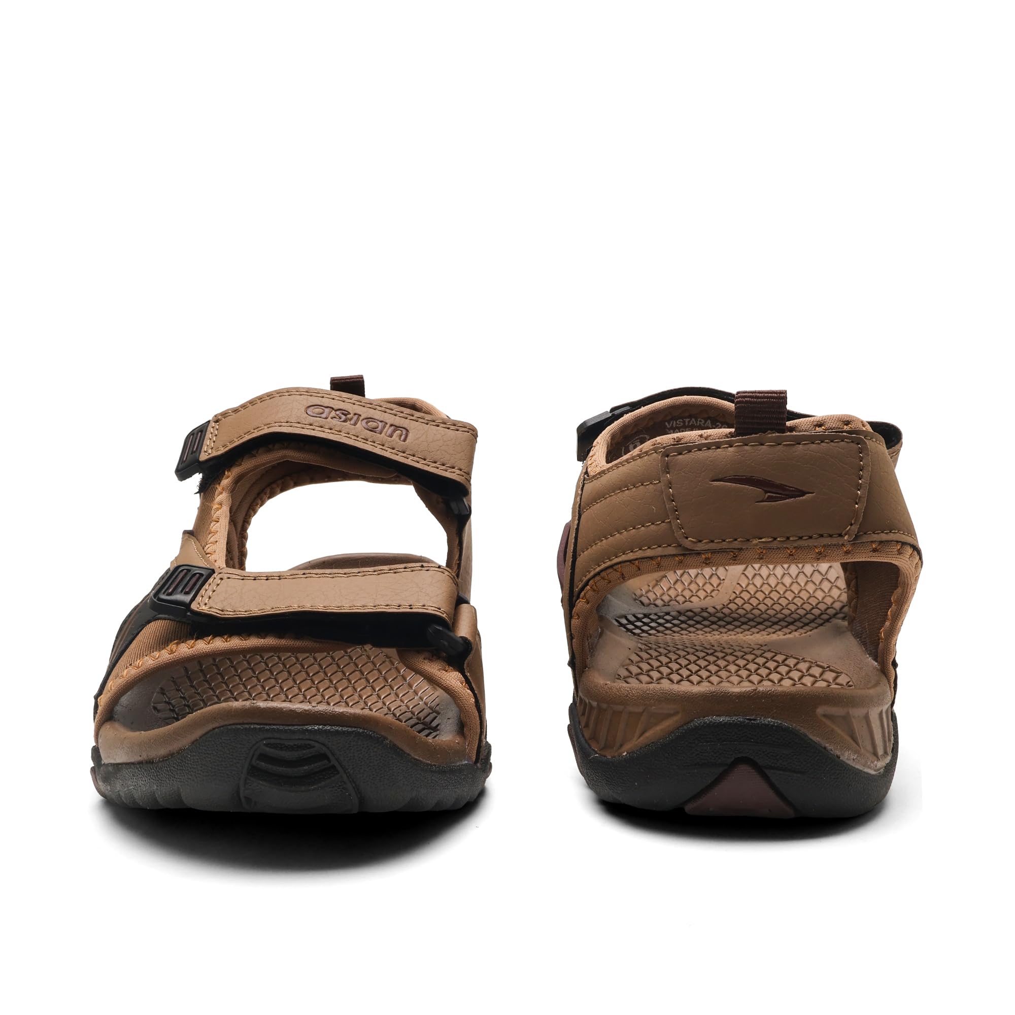 ASIAN VISTARA-26 - Sandalias casuales para hombre con cierre de velcro ajustable para un fácil uso, con ajuste flexible y aspecto moderno y elegante, ideales para el uso diario tanto para hombres como