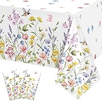 Vista 15 de Paquete de 3 manteles de plástico para cumpleaños de 60 años, 54 x 108 pulgadas, desechables, color negro y dorado, mantel rectangular impermeable