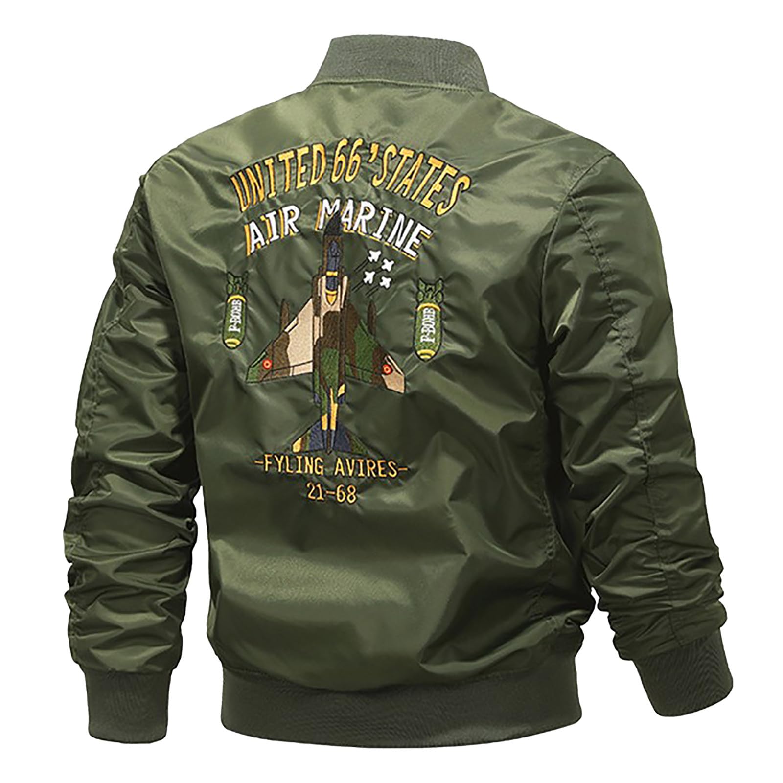Giacca Uomo Primavera, Bomber Uomo Estivo, Estive Casual Leggero Giacche Bomber Militare Full Zip Sport Baseball Giacca a Vento Giubbotto Estivo Uomo Giacca da Lavoro Uomo Giacca Outwear alla Moda
