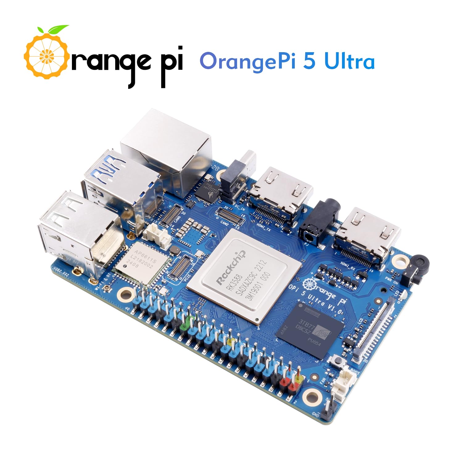 Amazon.com: Orange Pi 5 Ultra 16GB RAM LPDDR5 Rockchip RK3588