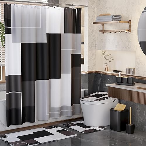 Miniatura 2 de Juego de accesorios de baño con soporte para cepillo de dientes, taza de cepillo de dientes, dispensador de jabón de loción, jabonera, cepillo de