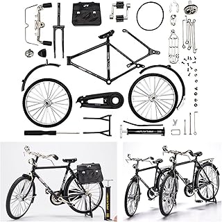 2025 New 51 Pcs DIY Retro Bicycle Model Ornament For Kids, Creative 1