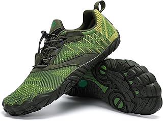 Unisex Barfußschuhe Outdoor Barfuss Traillaufschuhe Zehenschuhe mit Zero-Drop Solhe Gr.36-48