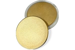 20PCS Threaded Edged Blank Challenge Coin, 40 mm Brass Blanks Engraved with Protection Box