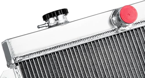 Miniatura 5 de CC5960 Radiador de aluminio para Cadillac DeVille Eldorado Series 60 Fleetwood 6.4L V8 Gas 1959-1960, radiador de refrigeración de aluminio completo