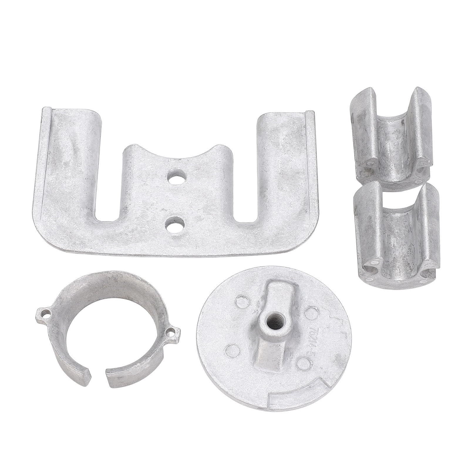 Akozon Kit de ánodo de Aluminio, Juego de Barco Marino de Protección óptima para MerCruiser Bravo 1, 22 Unidades de Popa