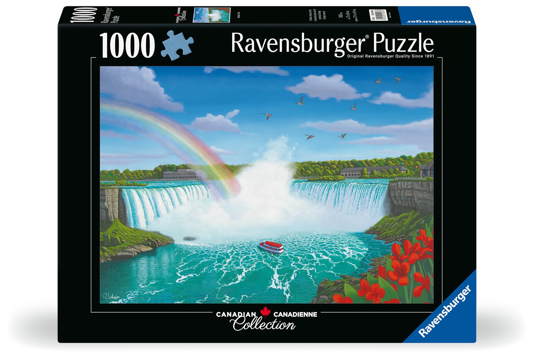 Amazon.com: Ravensburger Niagara Falls 1000 Piece Jigsaw Puzzle