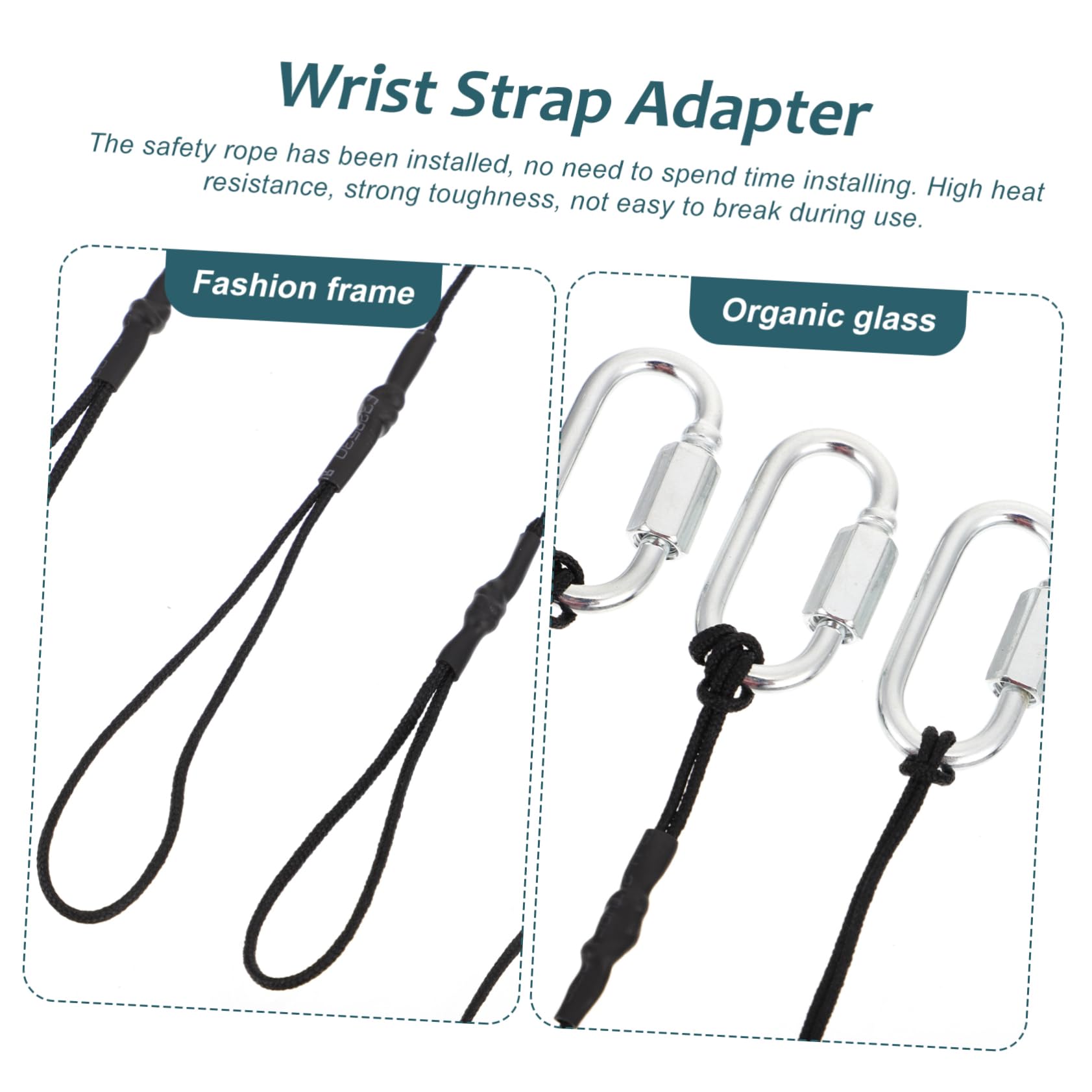 Operitacx Correa De Seguridad Para Cámara De Adaptador Para Muñeca Y Hebilla De Cuello Y De Instalar Compatible Con Dslr Y Videocámaras 4 Piezas X 4