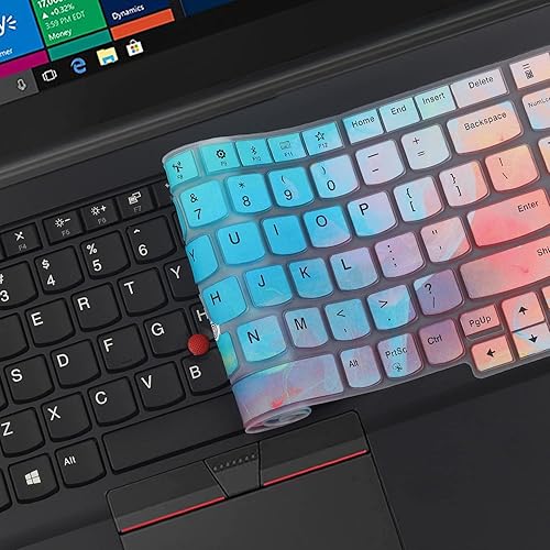 Miniatura 43 de Funda de teclado para Lenovo ThinkPad E15 Gen 4/3/2, ThinkPad L15 Gen 2/1, ThinkPad T15 T15p T15g P15s P15s P15v Gen 3/2/1, ThinkPad E580 E590 E595