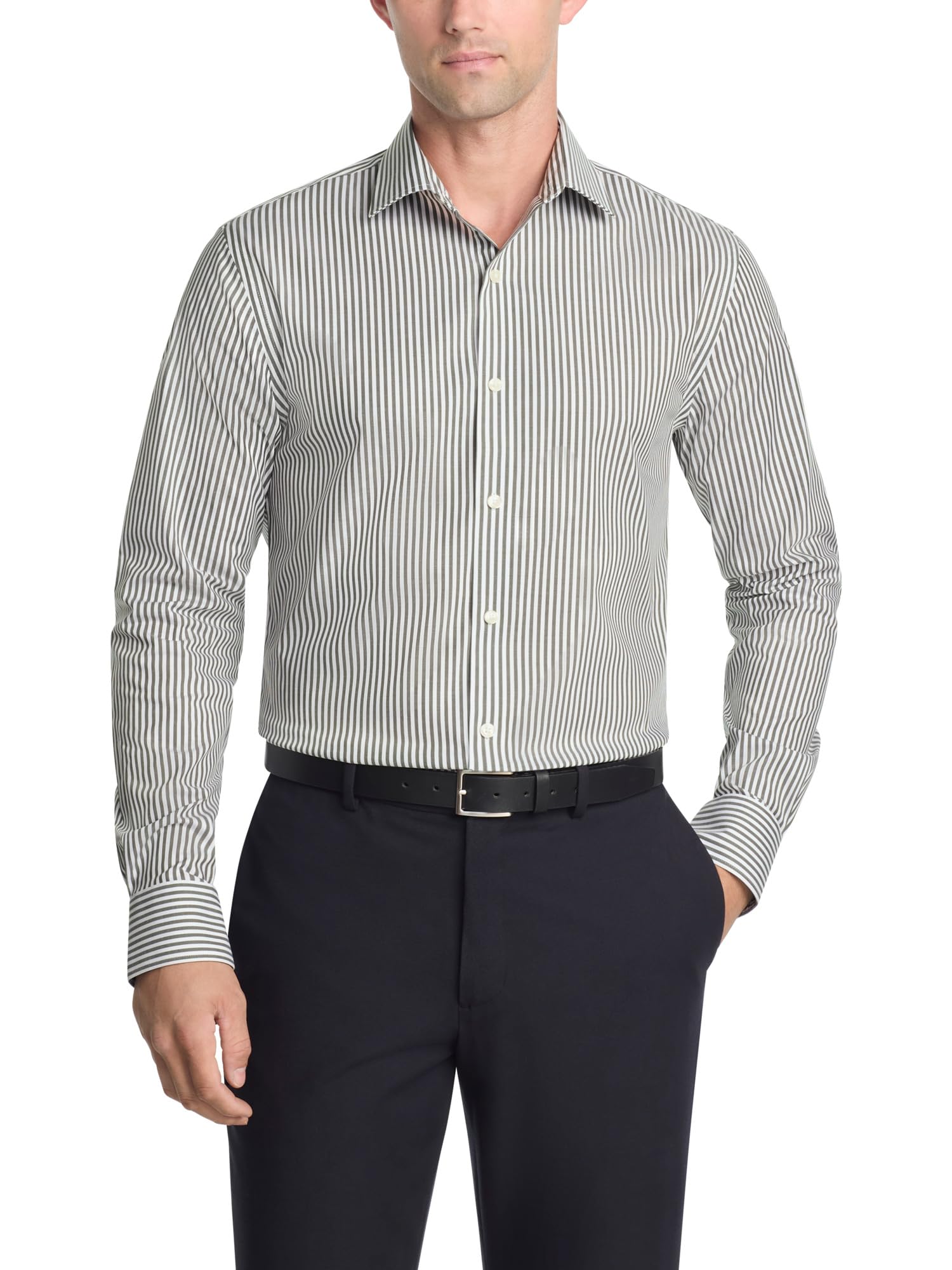 Tommy Hilfiger Mens Dress Shirt Slim Fit Essentials