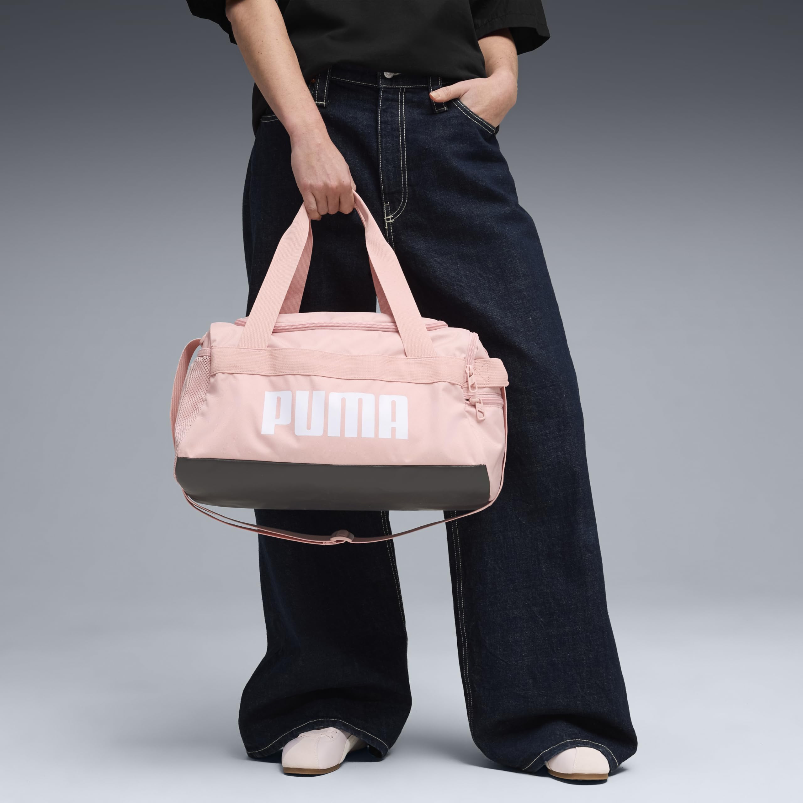 PUMA Sac à épaule Sac de Sport Challenger Sports Bag Rosy Outlook Rose