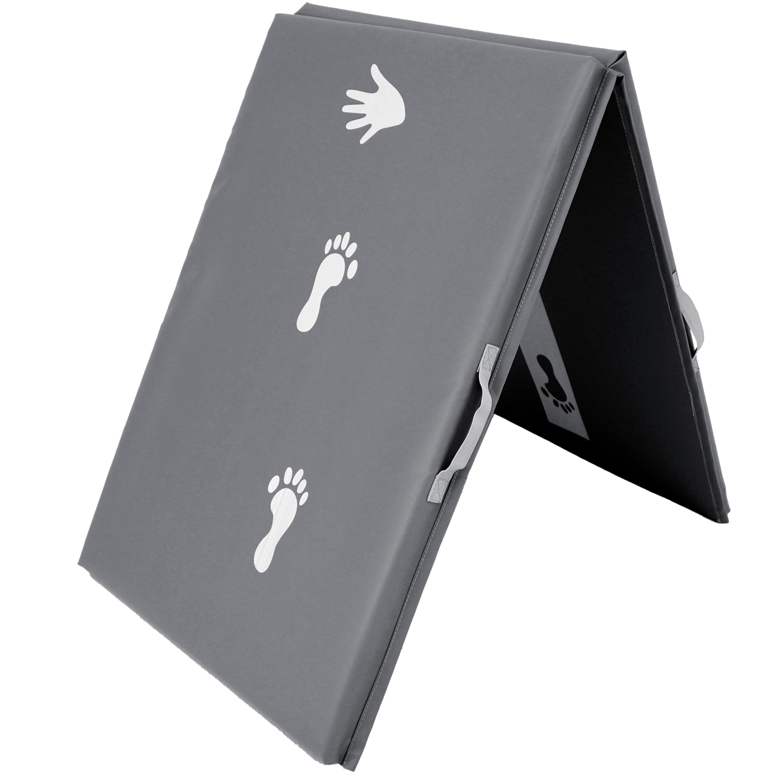 Z Athletic Kids Balance Beam and Cartwheel Trainer Folding Mat for Gymnastics and Tumbling